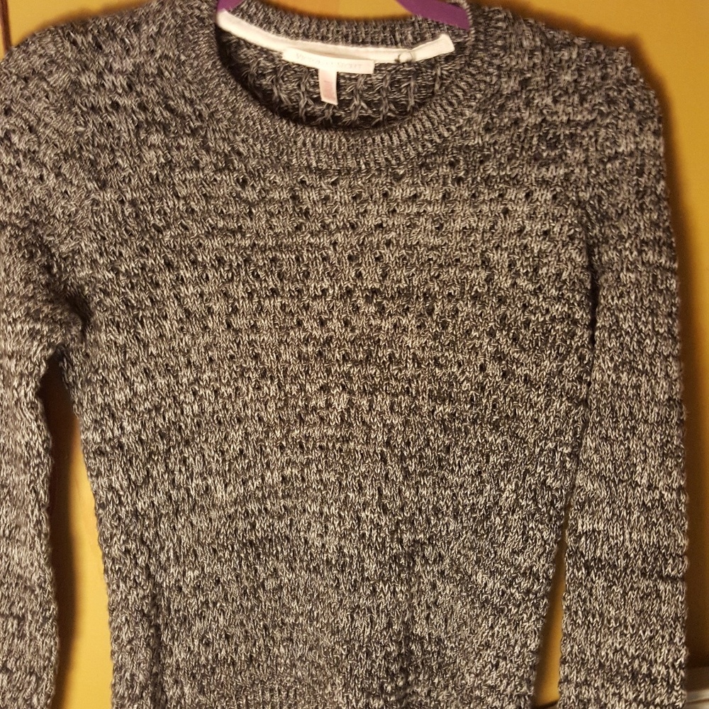Victoria's Secret cable knit cropped sweater